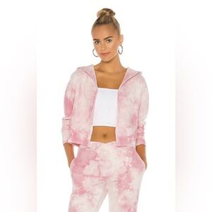 Frankies Bikinis Ranger Hoodie Heavenly Tie Dye